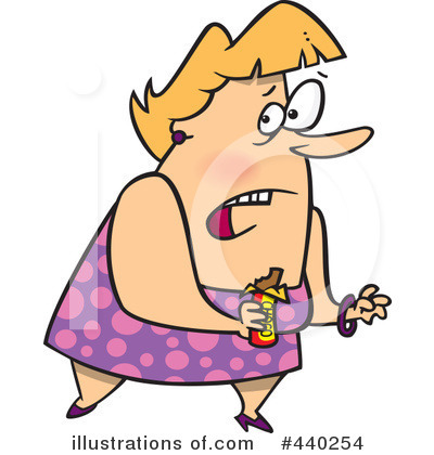 Royalty-Free (RF) Diet Clipart Illustration by toonaday - Stock Sample #440254