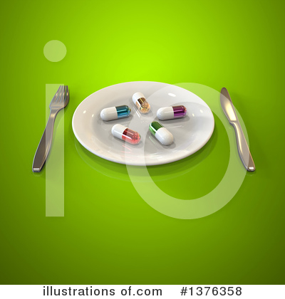 Diet Pills Clipart #1376358 by Julos