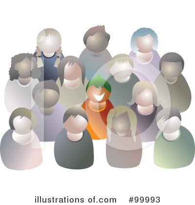 Royalty-Free (RF) Different Clipart Illustration by Prawny - Stock Sample #99993