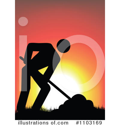 Digging Clipart #1103169 by Andrei Marincas