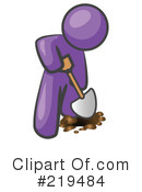 Digging Clipart #219484 by Leo Blanchette