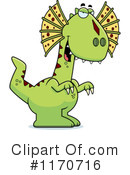 Dilophosaurus Clipart #1170716 by Cory Thoman