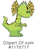 Dilophosaurus Clipart #1170717 by Cory Thoman