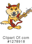 Dingo Clipart #1278918 by Dennis Holmes Designs