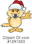 Dingo Clipart #1281323 by Dennis Holmes Designs