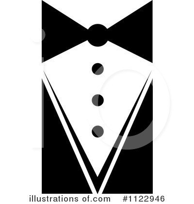 Waiter Clipart #1122946 by Vector Tradition SM