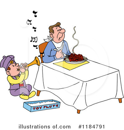 Dining Clipart #1184791 by LaffToon