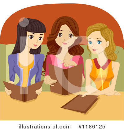 Royalty-Free (RF) Dining Clipart Illustration by BNP Design Studio - Stock Sample #1186125