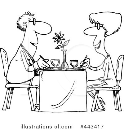 Dining Clipart #443417 by toonaday