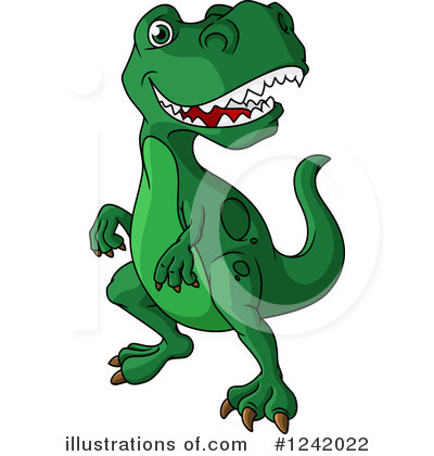 Royalty-Free (RF) Dino Clipart Illustration by Vector Tradition SM - Stock Sample #1242022