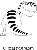 Dino Clipart #1774748 by Hit Toon