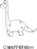 Dino Clipart #1774749 by Hit Toon