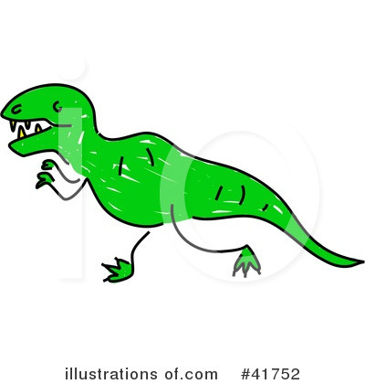 Royalty-Free (RF) Dino Clipart Illustration by Prawny - Stock Sample #41752