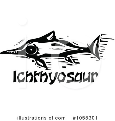 Royalty-Free (RF) Dinosaur Clipart Illustration by xunantunich - Stock Sample #1055301