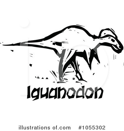 Royalty-Free (RF) Dinosaur Clipart Illustration by xunantunich - Stock Sample #1055302