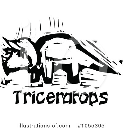 Triceratops Clipart #1055305 by xunantunich
