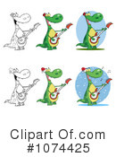 Dinosaur Clipart #1074425 by Hit Toon
