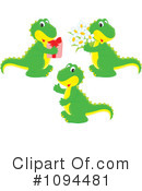 Dinosaur Clipart #1094481 by Alex Bannykh