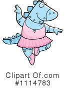 Dinosaur Clipart #1114783 by Cory Thoman