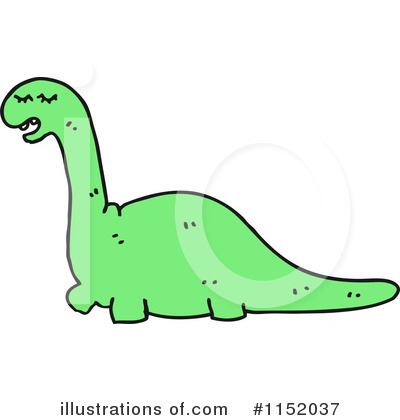 Royalty-Free (RF) Dinosaur Clipart Illustration by lineartestpilot - Stock Sample #1152037