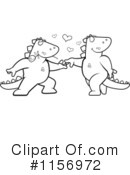 Dinosaur Clipart #1156972 by Cory Thoman