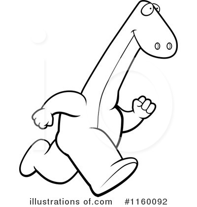 Royalty-Free (RF) Dinosaur Clipart Illustration by Cory Thoman - Stock Sample #1160092