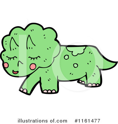 Royalty-Free (RF) Dinosaur Clipart Illustration by lineartestpilot - Stock Sample #1161477