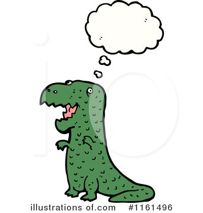 Royalty-Free (RF) Dinosaur Clipart Illustration by lineartestpilot - Stock Sample #1161496