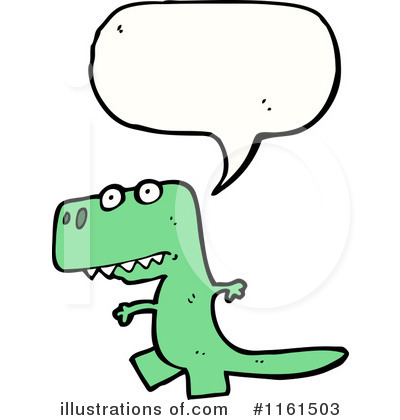 Royalty-Free (RF) Dinosaur Clipart Illustration by lineartestpilot - Stock Sample #1161503