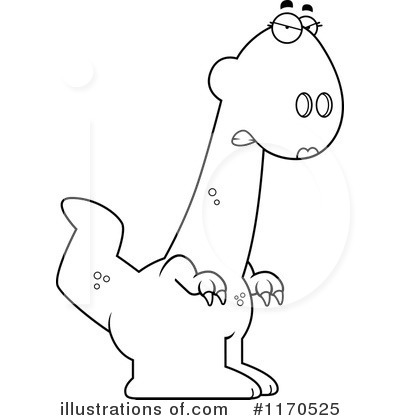 Royalty-Free (RF) Dinosaur Clipart Illustration by Cory Thoman - Stock Sample #1170525
