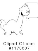 Dinosaur Clipart #1170607 by Cory Thoman