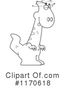 Dinosaur Clipart #1170618 by Cory Thoman