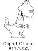 Dinosaur Clipart #1170623 by Cory Thoman