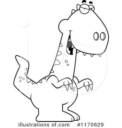 Royalty-Free (RF) Dinosaur Clipart Illustration by Cory Thoman - Stock Sample #1170629