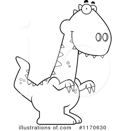 Royalty-Free (RF) Dinosaur Clipart Illustration by Cory Thoman - Stock Sample #1170630