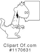 Dinosaur Clipart #1170631 by Cory Thoman