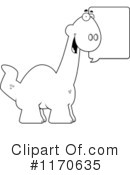 Dinosaur Clipart #1170635 by Cory Thoman