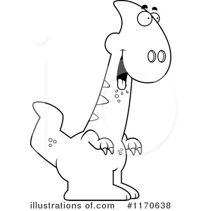 Royalty-Free (RF) Dinosaur Clipart Illustration by Cory Thoman - Stock Sample #1170638