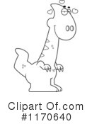 Dinosaur Clipart #1170640 by Cory Thoman