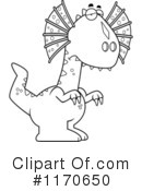 Dinosaur Clipart #1170650 by Cory Thoman