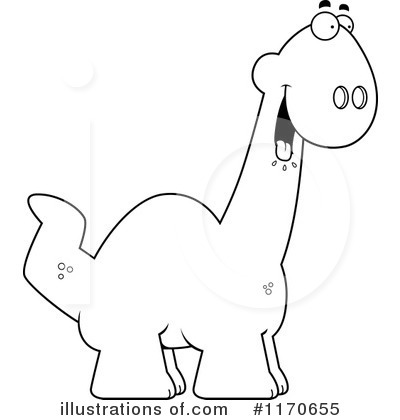 Royalty-Free (RF) Dinosaur Clipart Illustration by Cory Thoman - Stock Sample #1170655