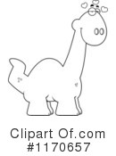 Dinosaur Clipart #1170657 by Cory Thoman