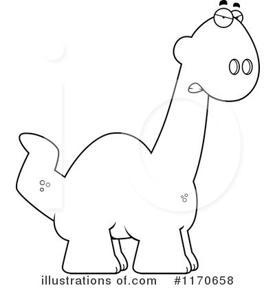 Royalty-Free (RF) Dinosaur Clipart Illustration by Cory Thoman - Stock Sample #1170658