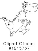 Dinosaur Clipart #1215767 by Hit Toon