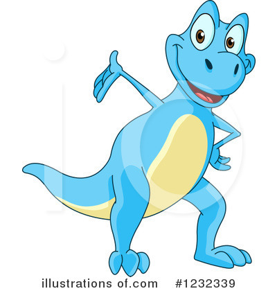 Royalty-Free (RF) Dinosaur Clipart Illustration by yayayoyo - Stock Sample #1232339