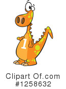 Dinosaur Clipart #1258632 by toonaday