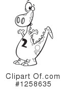 Dinosaur Clipart #1258635 by toonaday