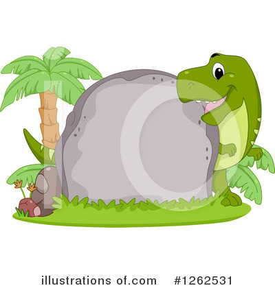 Royalty-Free (RF) Dinosaur Clipart Illustration by BNP Design Studio - Stock Sample #1262531