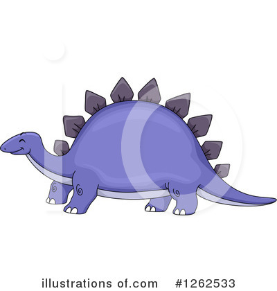 Royalty-Free (RF) Dinosaur Clipart Illustration by BNP Design Studio - Stock Sample #1262533