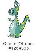 Dinosaur Clipart #1264336 by toonaday